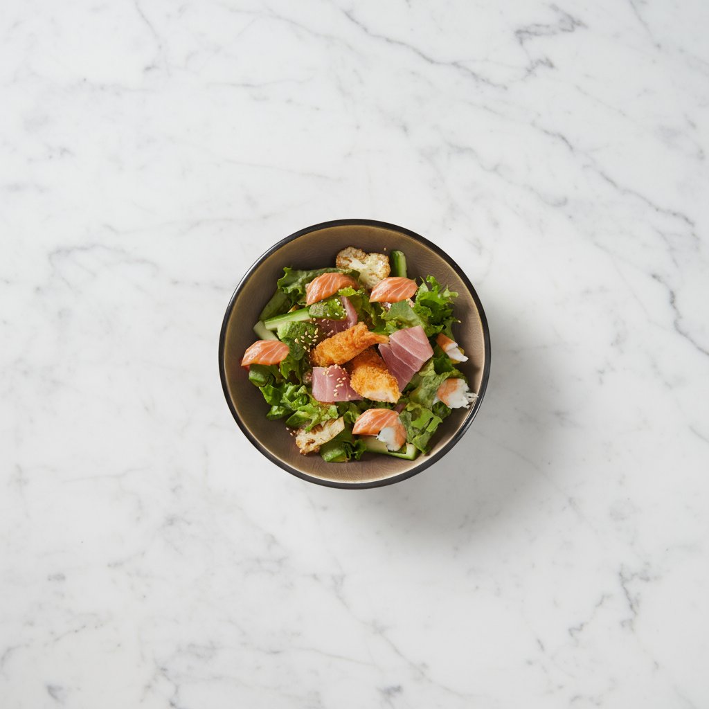 Seafood salat