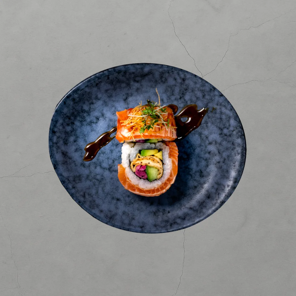 Yaki laks topping