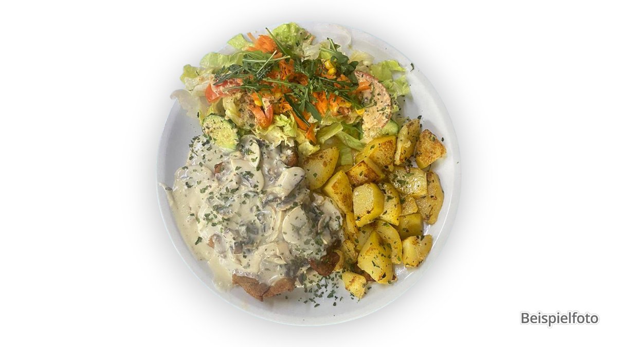 Veal Schnitzel in Cream Sauce