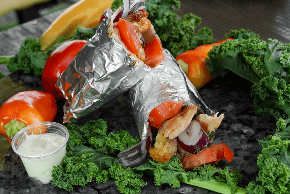 Combo Shawarma Wrap