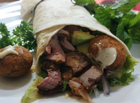 Sándwiche Bbq Wrap