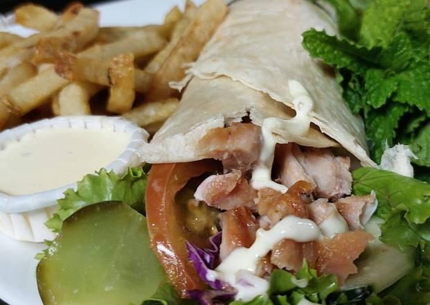 Sándwiche Shawarma Wrap en Combo