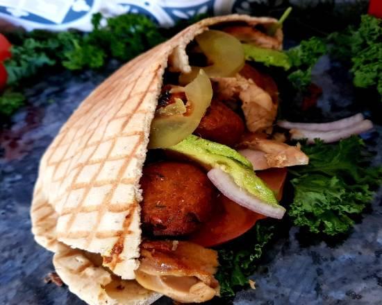 Sándwiche Super Shawarma