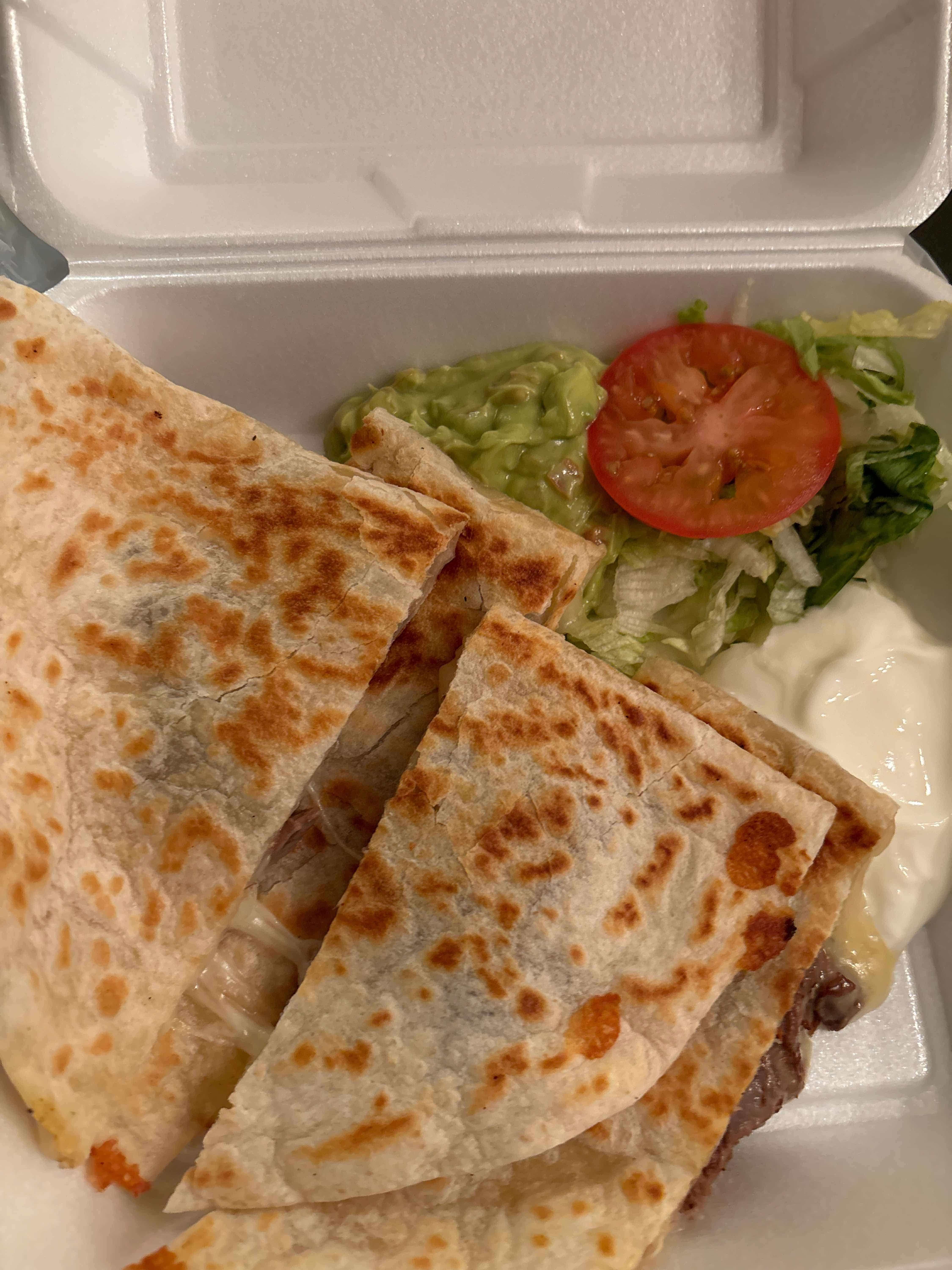 Quesadilla con Carne