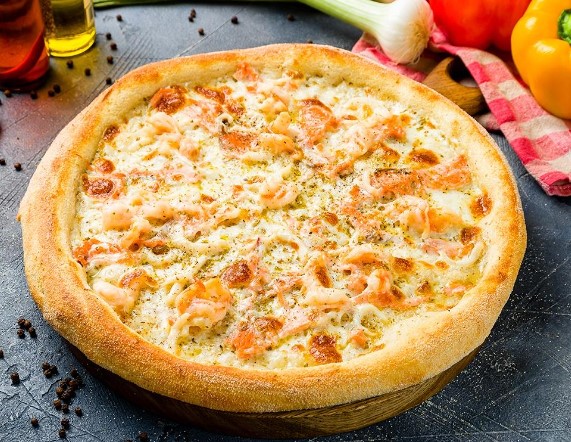 Calzone Camarão C/cream Chesse