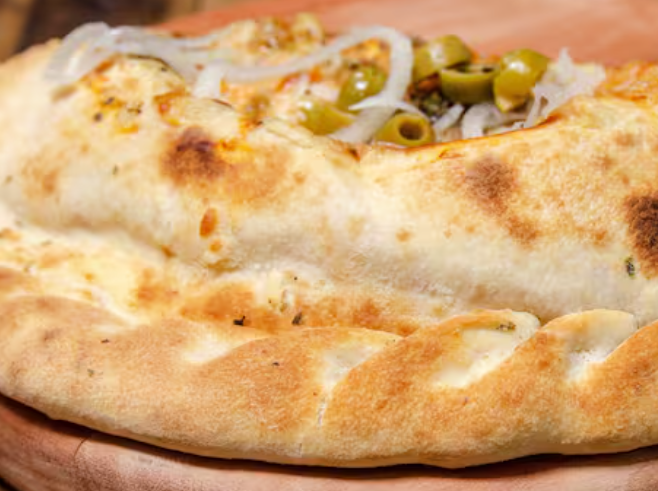 Calzone Frango C/cheddar