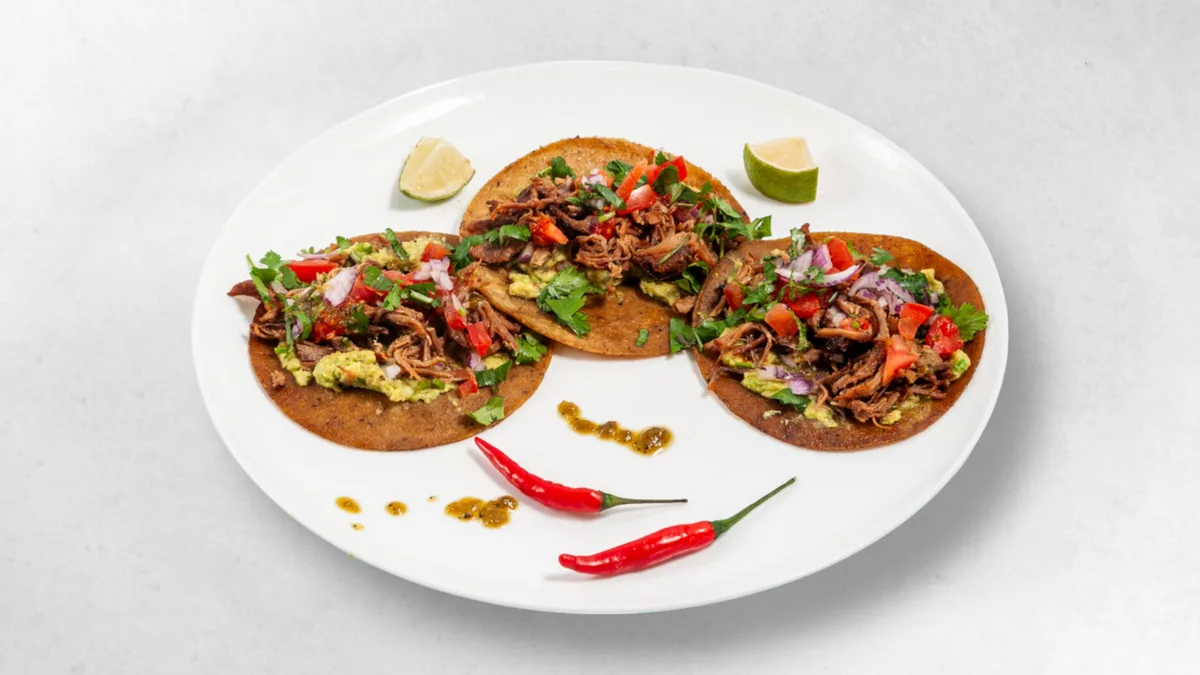Tacos Carnitas (3 Stück)