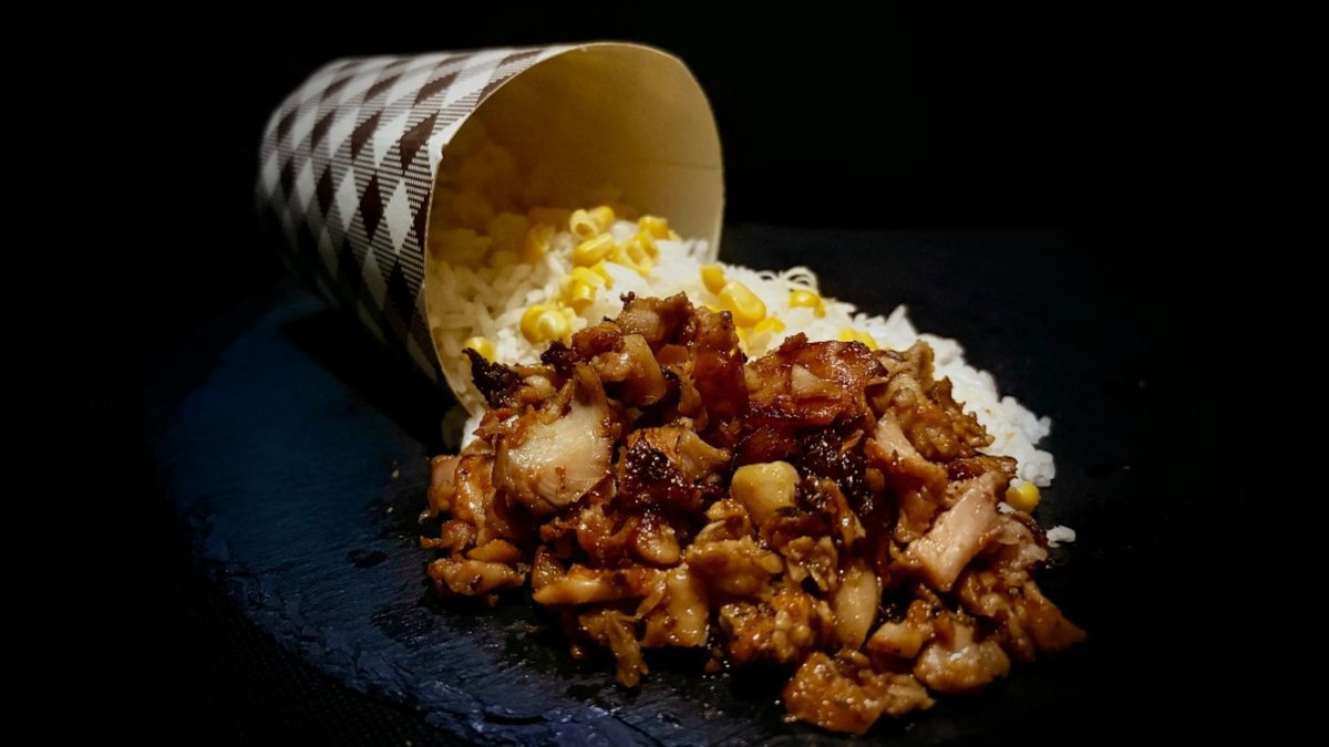 Gyros box rizzsel/kukoricás rizzsel