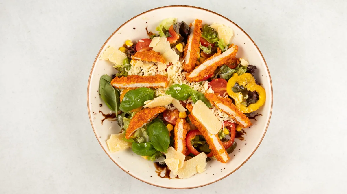 Crunchy Chicken Salat