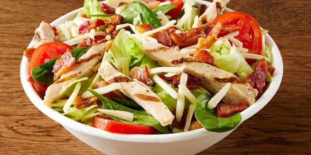 Chicken Bacon Ranch Salad