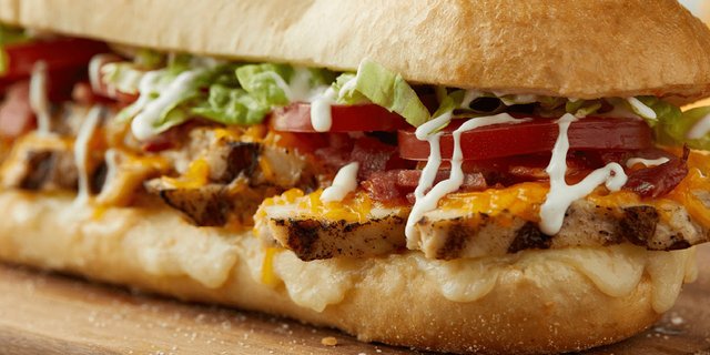 Chicken Bacon Ranch Sub