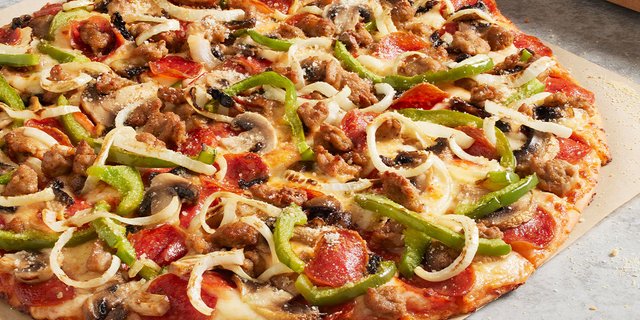 Create-Your-Own Famous Thin-Crust Pizza