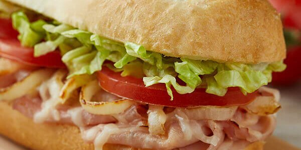 Ham and Smoked Provolone Sub