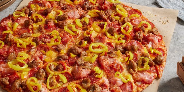 Signature Famous Thin-Crust Pizza