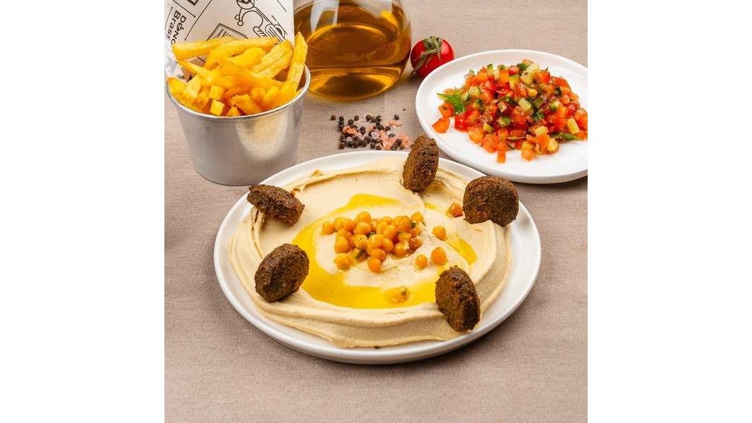 Falafel and Hummus