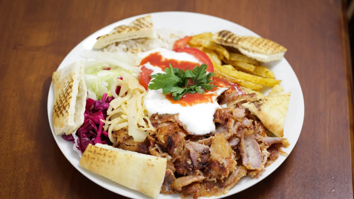 Gyros tál