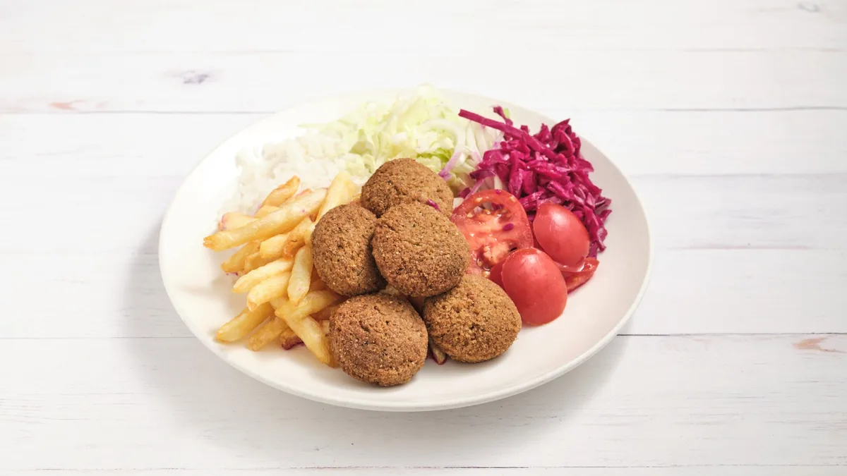Falafel tál