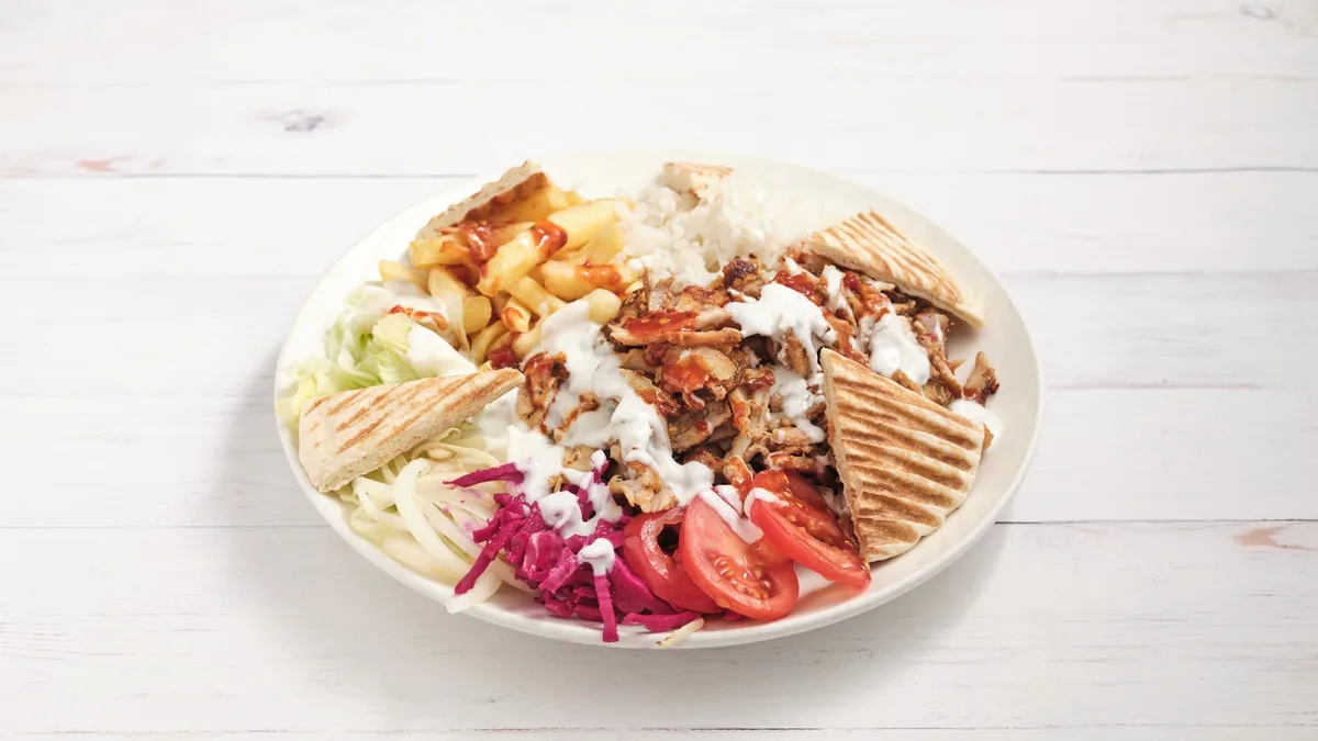 Gyros tál