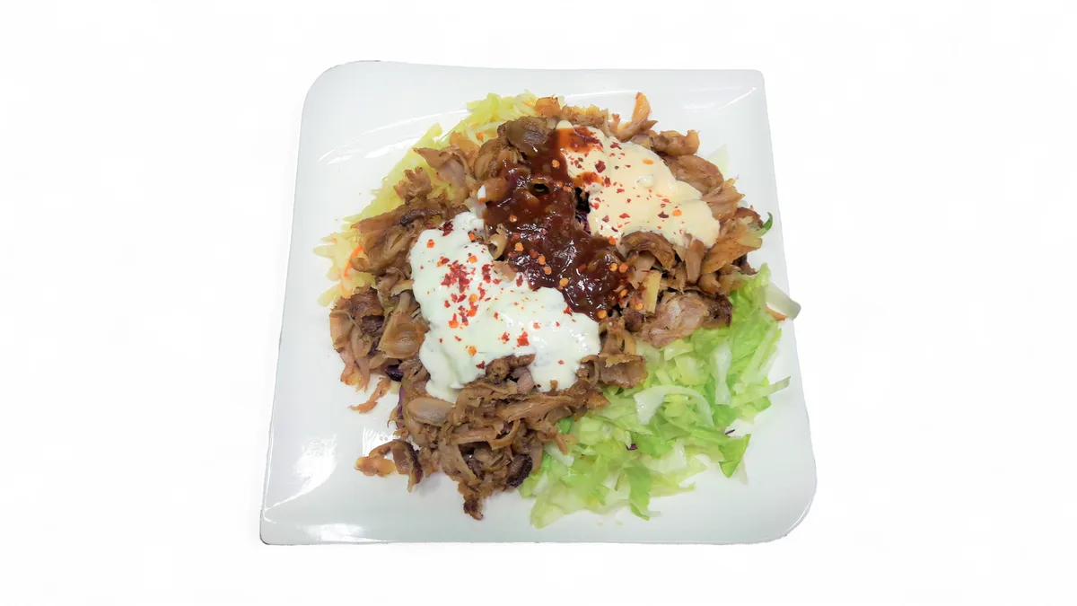 Kebab salát