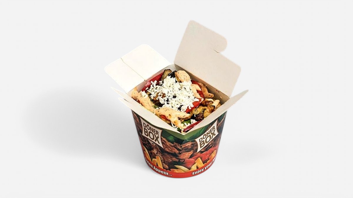 Döner box s ryžou
