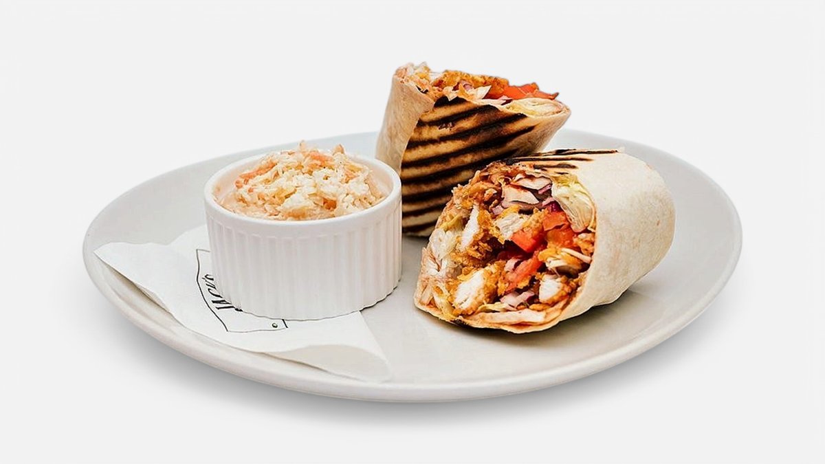 Wrap chicken nugets