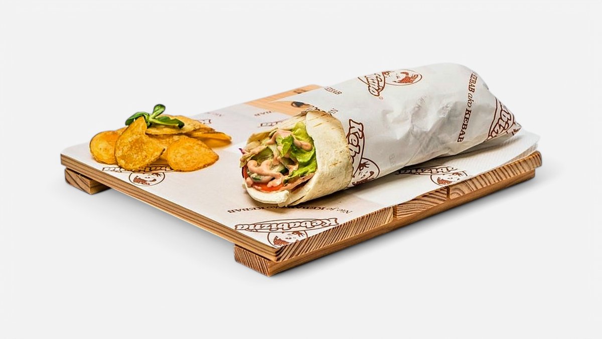 Wrap sendwich kebab 🍃