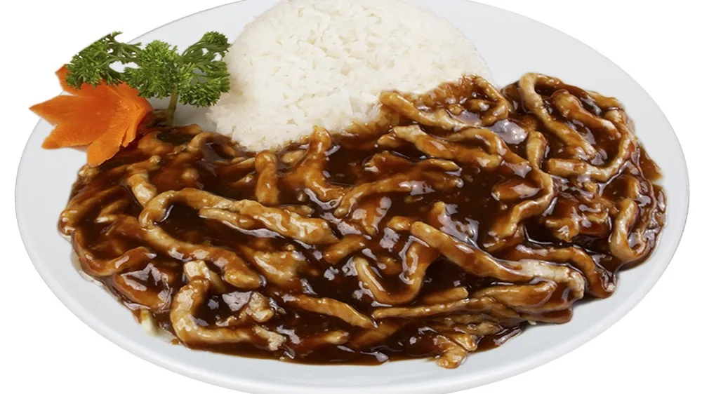 C1. Kuře v pekingské omáčce s rýží 🌶
