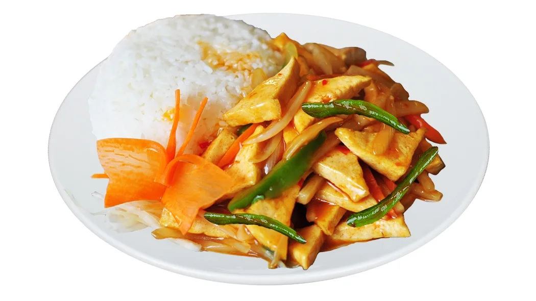 D9. Tofu Hong Kong s rýží🌶