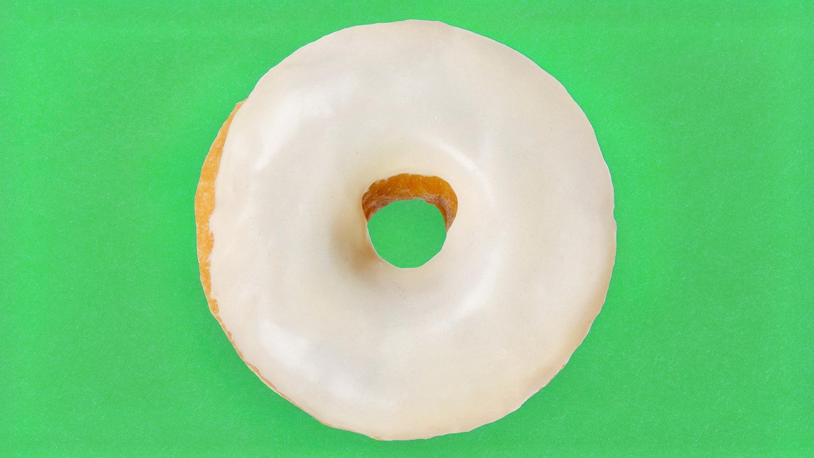 Vanilla Frosted Donut