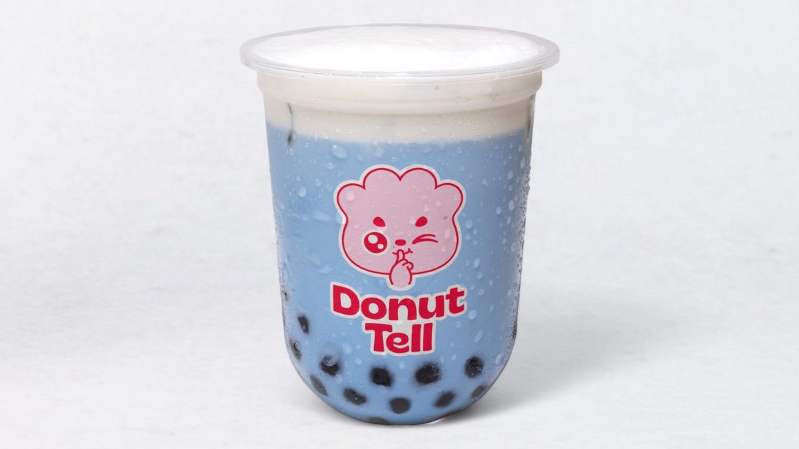 Blue Matcha milk tea