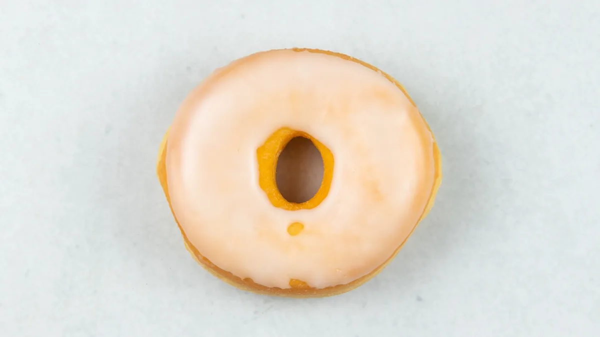 Glasierter Donut