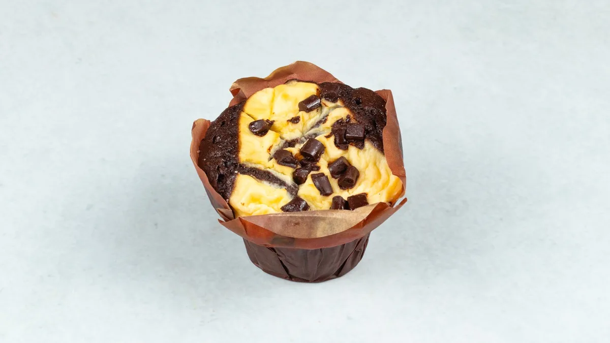 Schoko-Cheesecake Muffin