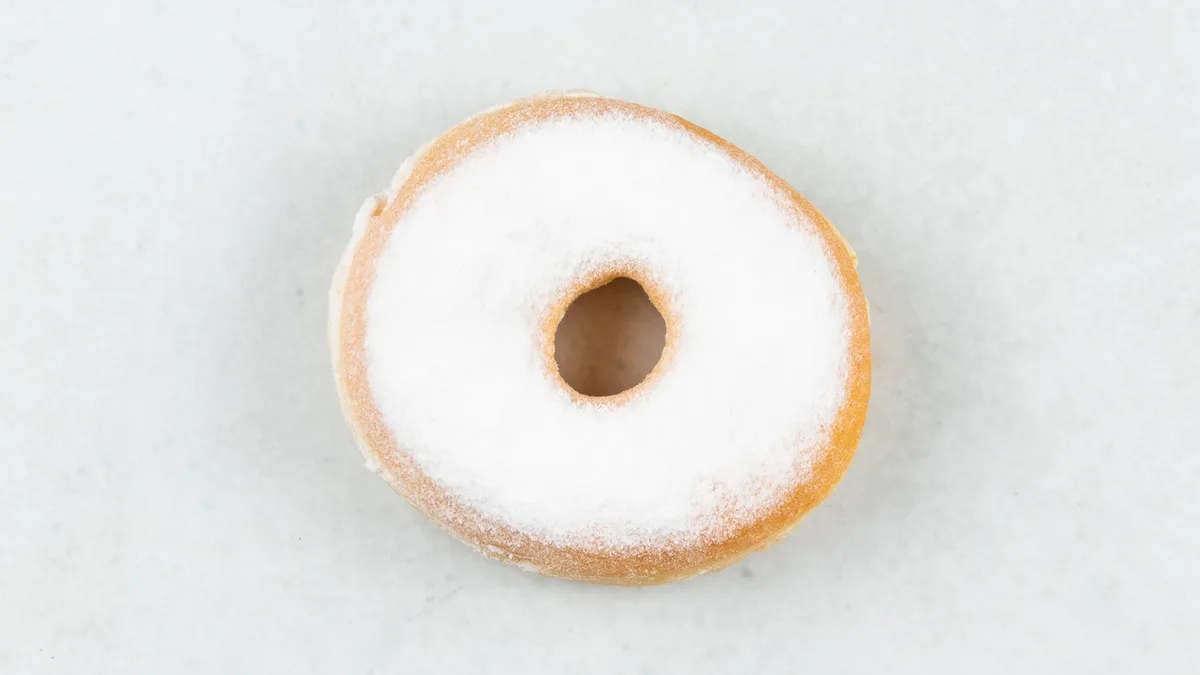Vanillecreme Donut
