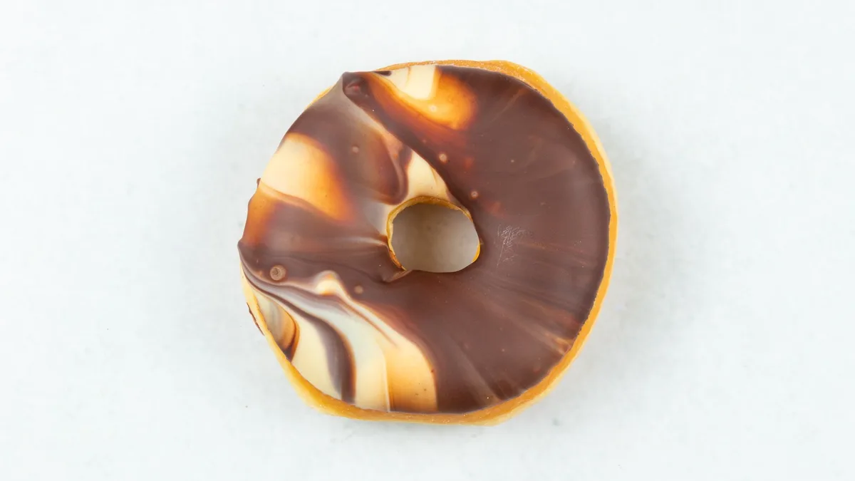 Vollmilch-Schoko Donut