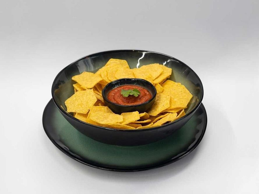 Nachos a salsa