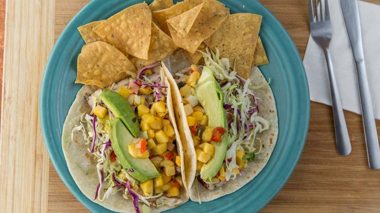California Fish Taco Plate