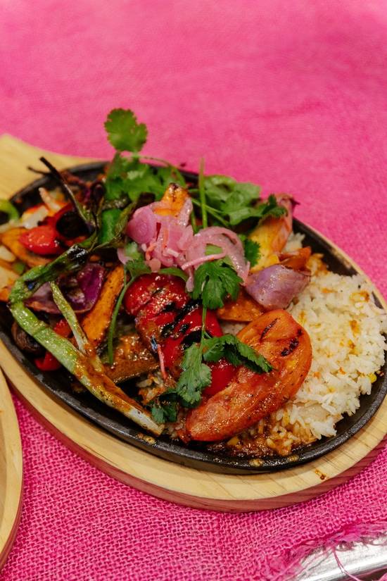 Grilled Vegetable Fajitas