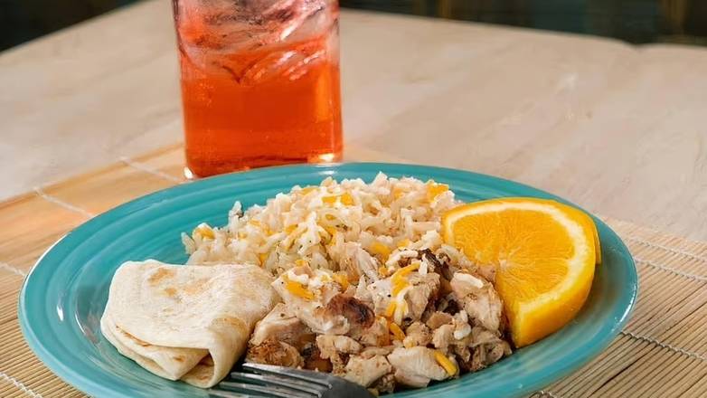 Kids Chicken and Rice Plate