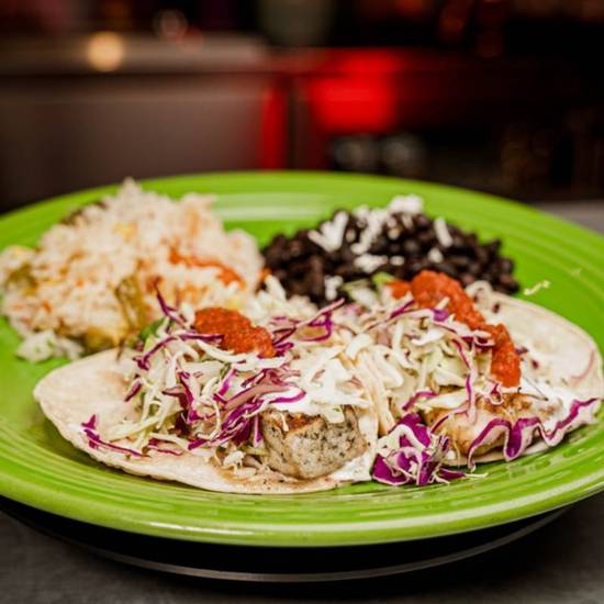 Mahi Mahi Fish Taco Plate