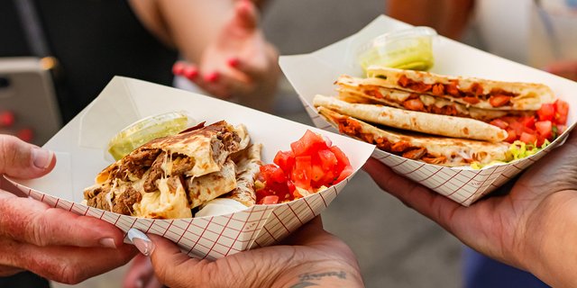 Quesadilla Boxed Meal (w/ Chips and House Salsa)