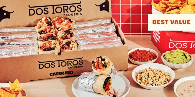 Burrito and Chips Party Combo