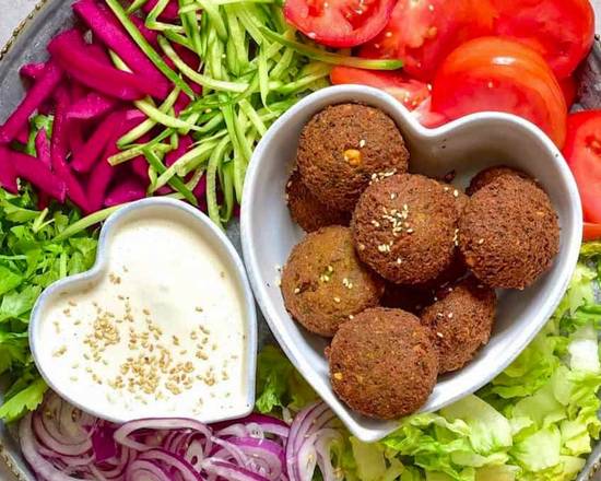 Falafel Veggie Platter