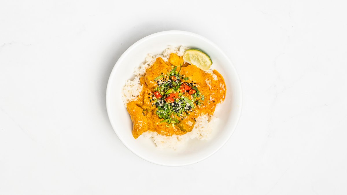 Bowl Chicken Vindaloo and Basmati Rice