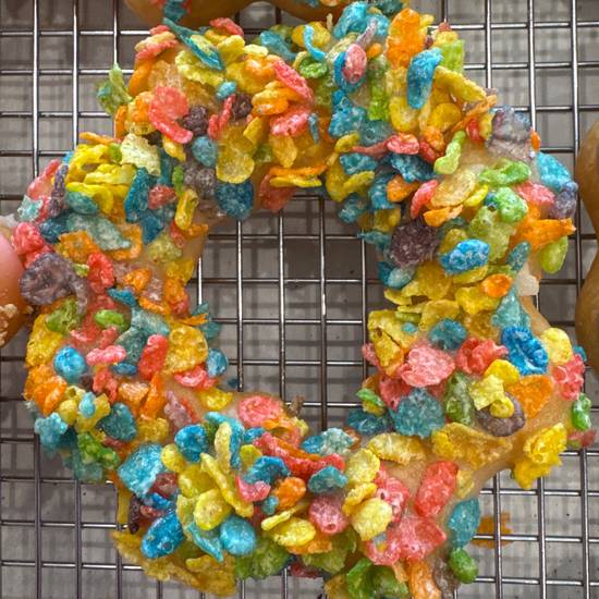 Milk and Cereal Mochi Donut
