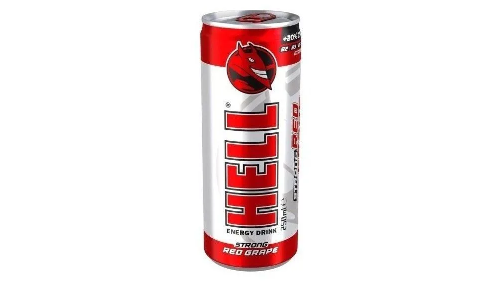Hell Energy Drink Red Grape 0.25 l