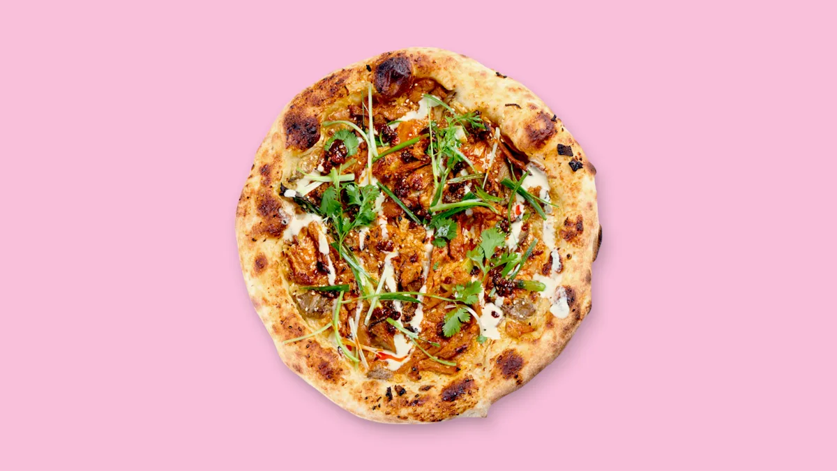 7. Pizza Kimchi