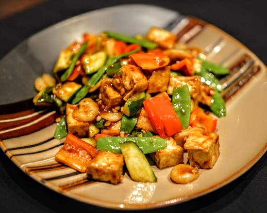 Vegetarian Kung Pao With Tof