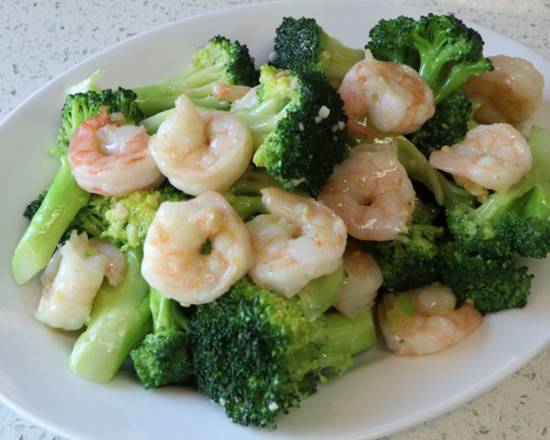 Shrimp with Broccoli