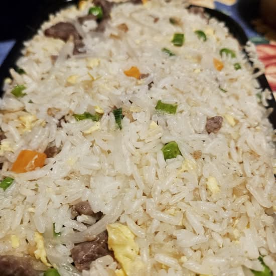 🌶 Ginger Beef Fried Rice | 姜牛肉炒飯