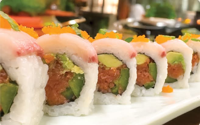 Crimson Yellowtail Roll ✦